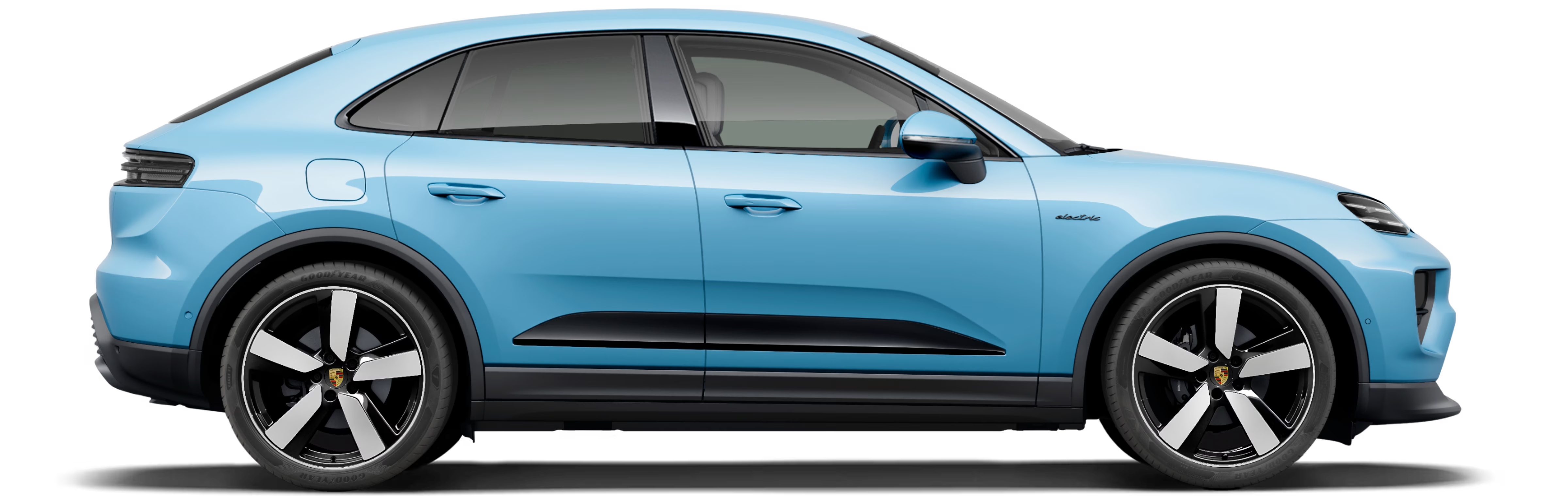 Imagen oficial del Porsche Macan eléctrico; puede incluir equipamiento opcional